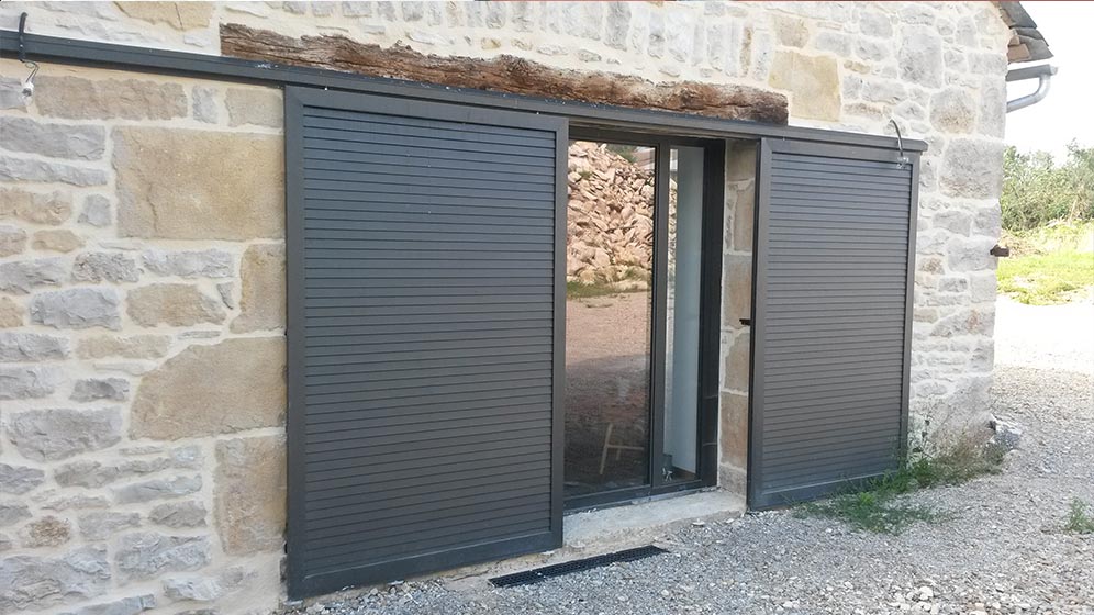 Portes d'entrées Alu Millau, Rodez, Aveyron, Severac Aluminium.